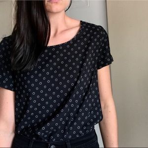 Express patterned blouse